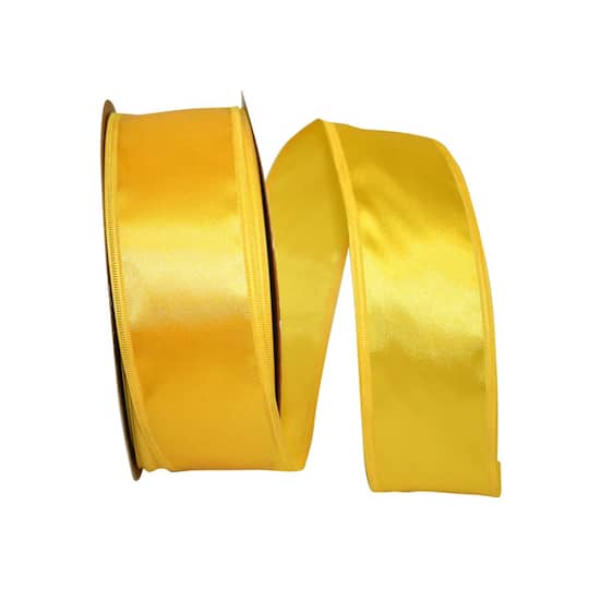 JAM Paper 2.125" 50yd. Dyna Satin EZ Wired Ribbon